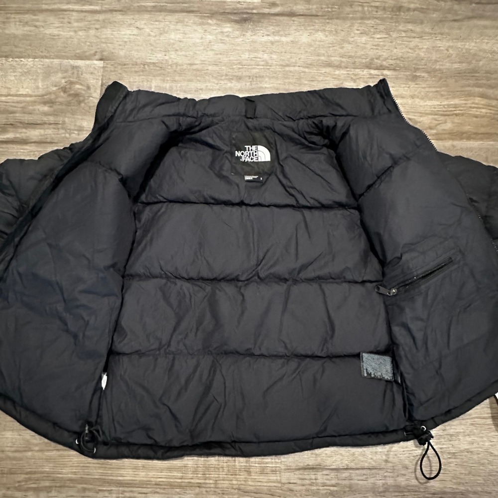 The North Face Women's 1996 Retro Nuptse 700 Fill Down Puffer Jacket Black Small - Picture 4 of 11